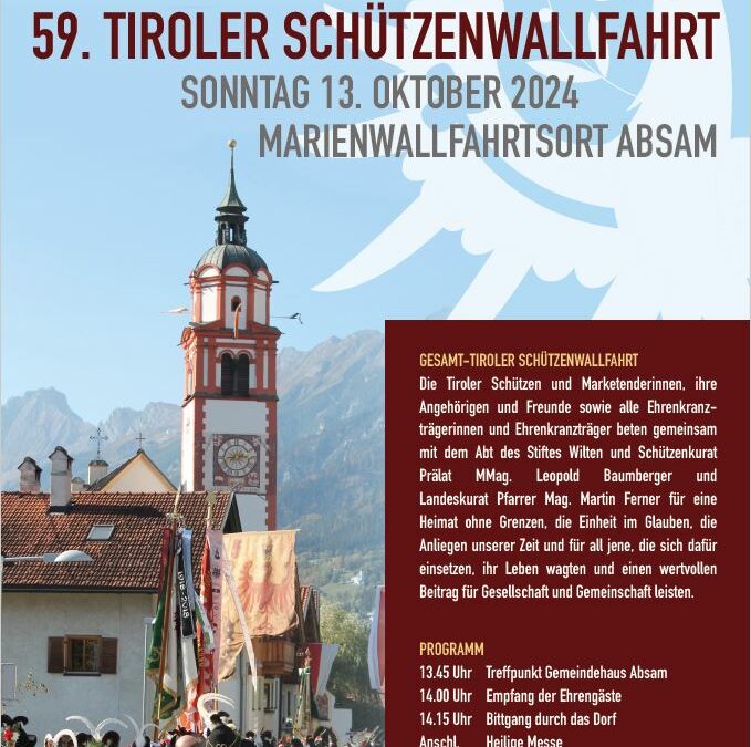 59. Tiroler Schützenwallfahrt