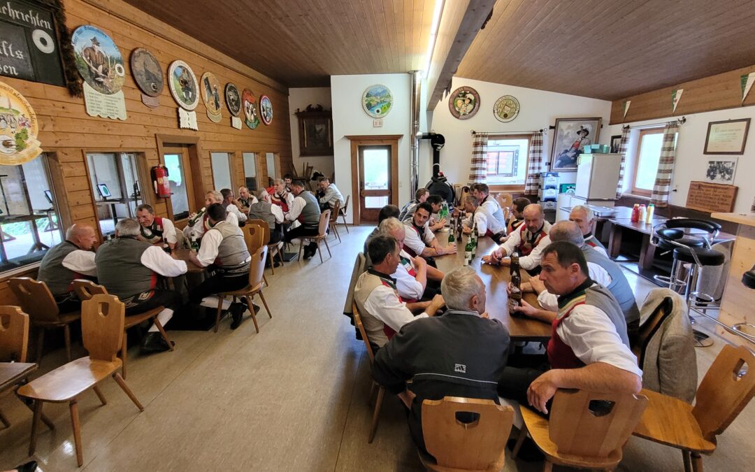 Bei der Schützenkompanie Aschau im Zillertal ist immer was los